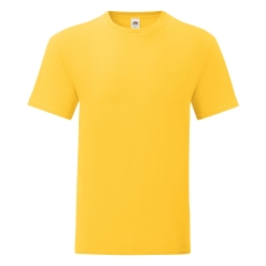 T-shirt Iconic-T Jaune (Sunflower) – Fruit of the Loom