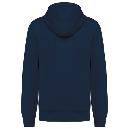 Sweat à capuche French Terry écoresponsable Marine – Kariban – vue 2