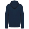 Sweat à capuche French Terry écoresponsable Marine – Kariban – vue 2