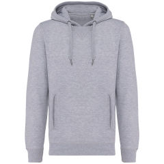 Sweat à capuche French Terry écoresponsable Gris Kariban
