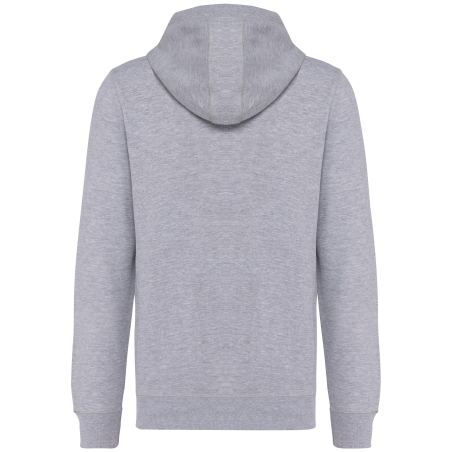 Sweat à capuche French Terry écoresponsable Gris Kariban – vue 2