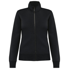 Veste molleton gratté femme Noir Kariban 300 g/m²