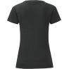 T-shirt femme Iconic-T Noir – Fruit of the Loom – vue 2