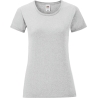 T-shirt femme Iconic-T Heather Grey Fruit of the Loom