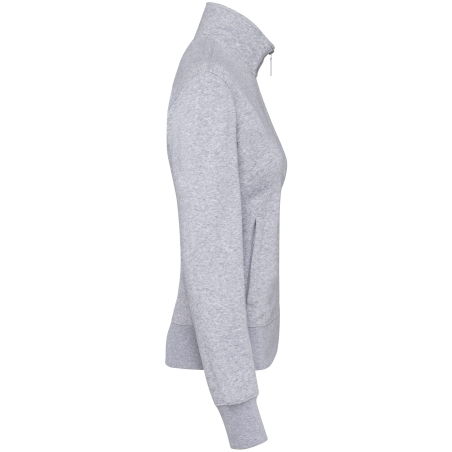 Veste sweat molleton femme gris Oxford Grey Kariban – vue 3