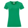 T-shirt femme Iconic-T Vert Kelly Green – Fruit of the Loom