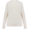 Sweat-shirt écoresponsable éponge femme Blanc Native Spirit – vue 2