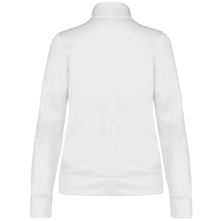 Veste sweat molleton gratté femme Blanc Kariban 300 g/m² – vue 2