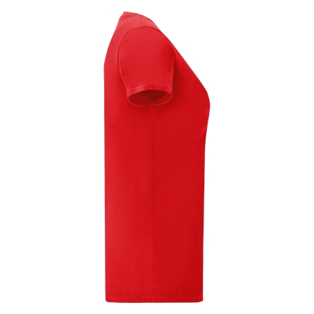 T-shirt femme Iconic-T Rouge Fruit of the Loom – vue 3