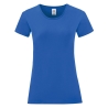 T-shirt femme Iconic-T Bleu Royal Fruit of the Loom