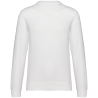 Sweat French Terry col rond écoresponsable Blanc Native Spirit – vue 2