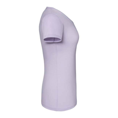 T-shirt femme Iconic-T violet Soft Lavender Fruit of the Loom – vue 3