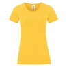 T-shirt femme Iconic-T Jaune Sunflower – Fruit of the Loom