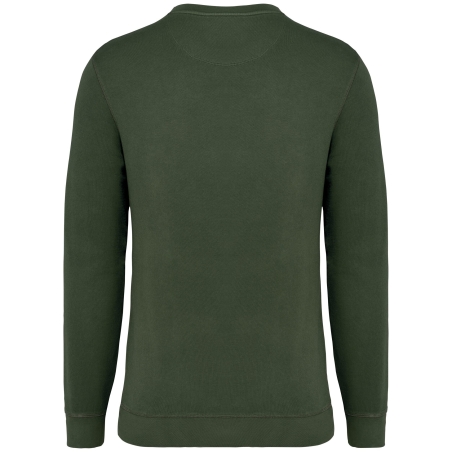 Sweat col rond French Terry écoresponsable Vert Native Spirit – vue 2