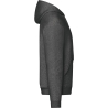 Sweat zippé capuche Classic Gris Fruit of the Loom – 280 g/m² – vue 3