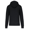 Sweat zippé capuche écoresponsable homme Kariban Noir – vue 2