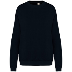 Sweat oversize French Terry coton bio Noir – Native Spirit