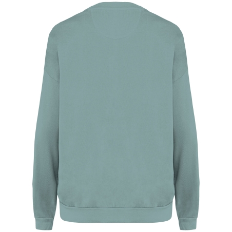Sweat oversize French Terry vert Washed Jade Green Native Spirit – vue 2