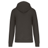 Sweat zippé capuche écoresponsable Gris Kariban homme – vue 2