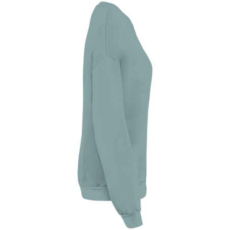 Sweat oversize French Terry vert Washed Jade Green Native Spirit – vue 3