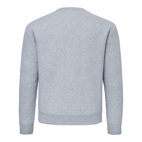 Sweat col rond gris chiné Fruit of the Loom – 405 g/m² – vue 2
