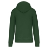 Sweat zippé capuche écoresponsable Kariban – Vert Forest – vue 2