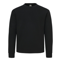 Sweat col rond coton Noir Homme Fruit of the Loom