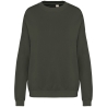 Sweat-shirt oversize French Terry Vert Washed Khaki Native Spirit
