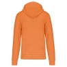 Sweat zippé capuche écoresponsable homme Kariban Orange – vue 2