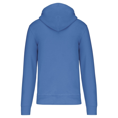 Sweat zippé capuche écoresponsable homme Kariban Bleu – vue 2