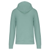 Sweat zippé capuche écoresponsable Kariban homme – Vert Sage – vue 2
