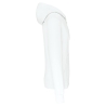 Sweat zippé capuche écoresponsable homme Blanc Kariban – vue 3