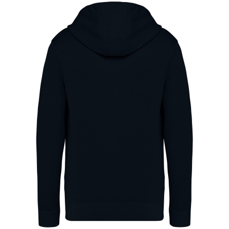 Sweat capuche French Terry écoresponsable Noir Native Spirit – vue 2