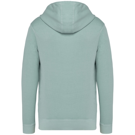 Sweat capuche French Terry écoresponsable Vert Native Spirit – vue 2