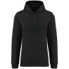 Sweat-shirt à capuche noir unisexe 280 g/m² Kariban