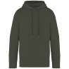 Sweat capuche French Terry écoresponsable Vert Kaki Native Spirit