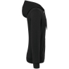 Sweat-shirt à capuche noir unisexe 280 g/m² Kariban – vue 3