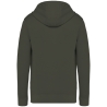 Sweat capuche French Terry écoresponsable Vert Kaki Native Spirit – vue 2