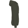 Sweat capuche French Terry écoresponsable Vert Kaki Native Spirit – vue 3