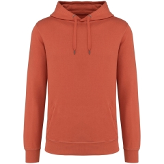 Sweat capuche French Terry écoresponsable Orange Native Spirit
