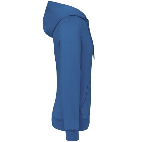 Sweat-shirt capuche unisexe Bleu Royal Kariban 280 g/m² – vue 3