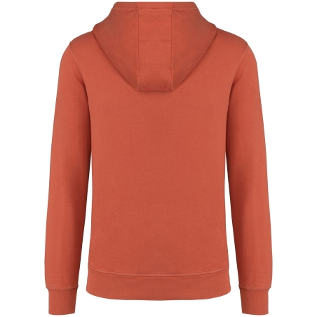 Sweat capuche French Terry écoresponsable Orange Native Spirit – vue 2