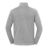 Sweat 1/4 zip Iconic Premium Gris Athletic Heather – Fruit of the Loom – vue 2
