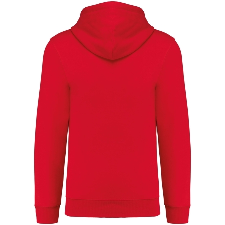 Sweat-shirt à capuche unisexe Rouge 280 g/m² Kariban – vue 2