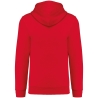 Sweat-shirt à capuche unisexe Rouge 280 g/m² Kariban – vue 2