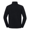 Sweat-shirt col 1/4 zip Iconic Premium Noir – Fruit of the Loom – vue 2