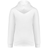 Sweat-shirt à capuche blanc unisexe 280 g/m² Kariban – vue 2