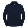 Sweat col zippé Marine Fruit of the Loom Iconic Premium