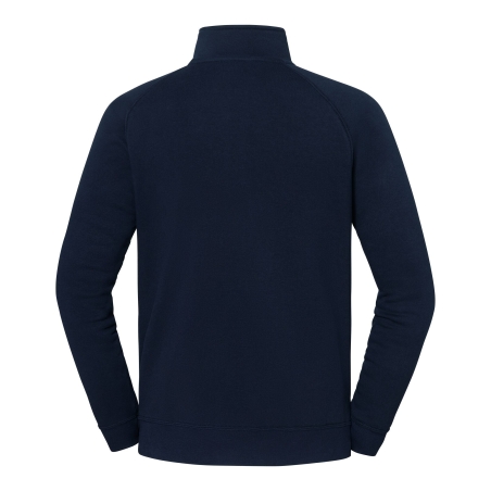 Sweat col zippé Marine Fruit of the Loom Iconic Premium – vue 2