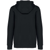 Sweat zippé capuche French Terry écoresponsable Noir Native Spirit – vue 2